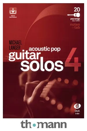 Edition Dux Acoustic Pop Guitar Solos 4