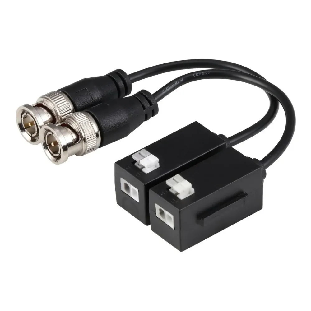 Acessório Para Câmaras de Segurança Dahua Technology PFM800-4K Balun de vídeo 1 canal HDCVI/TVI/AHD/CVBS (2 Unidades)