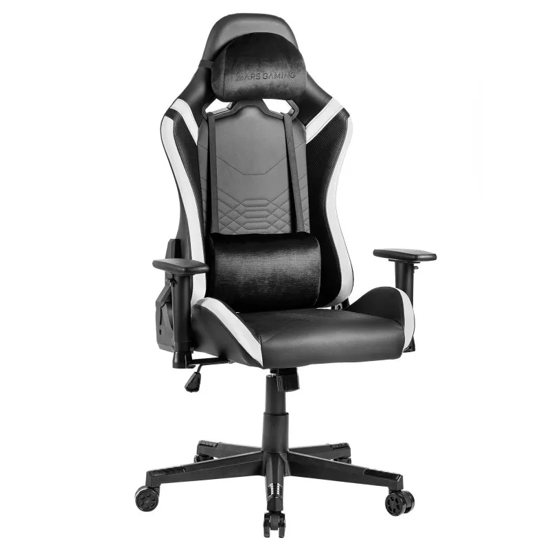 Mars Gaming MGC-Pro Couro PU Cadeira Gaming Branca