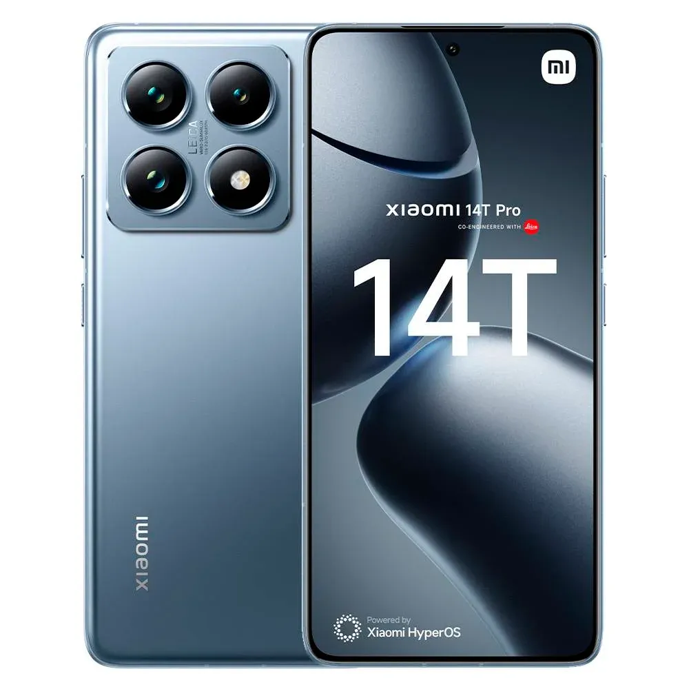 Smartphone Xiaomi 14T Pro 6.67" 12GB 512GB Dual SIM Titan Blue