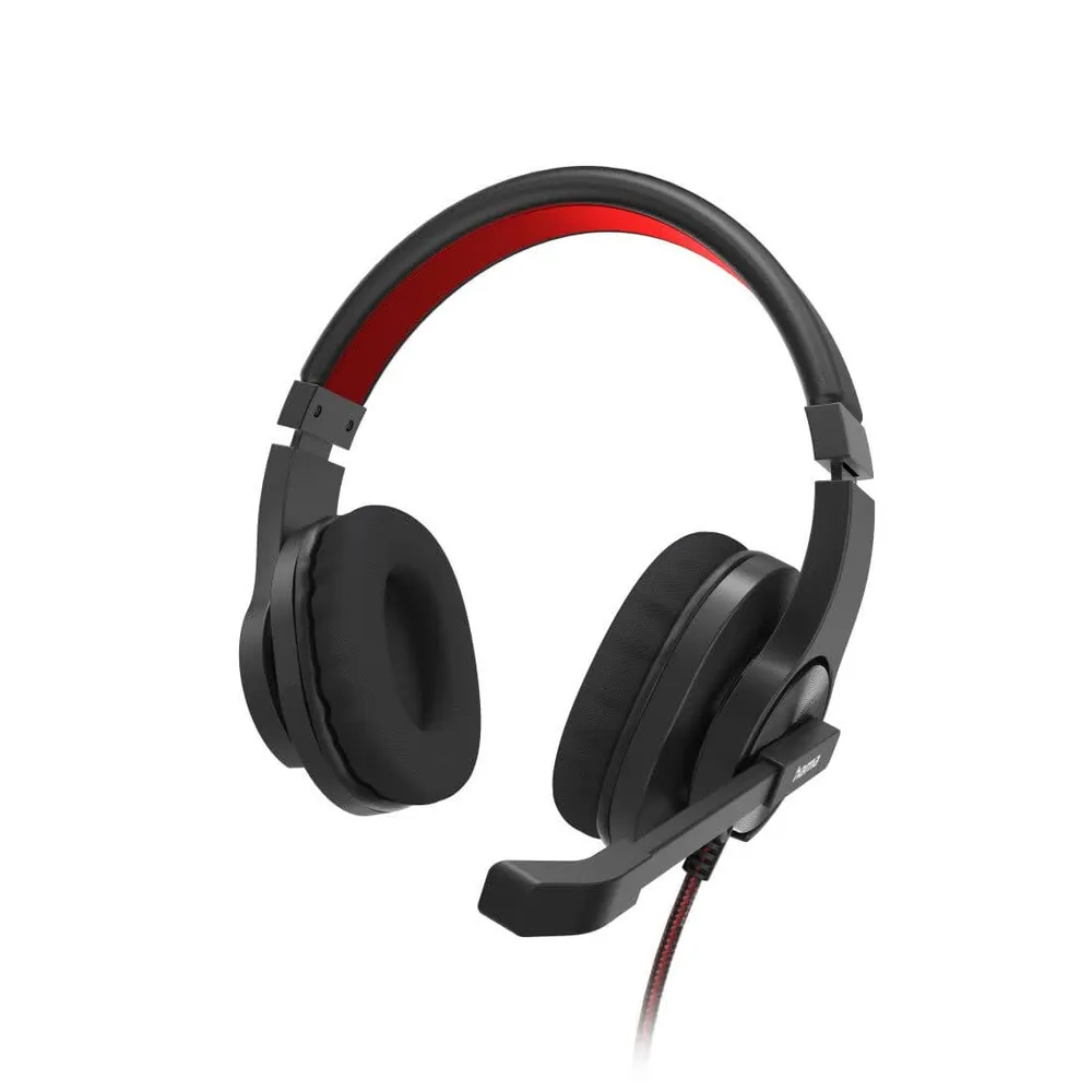 Auscultadores com Microfone HAMA HS-USB400 V2 (USB Type-A - Preto)