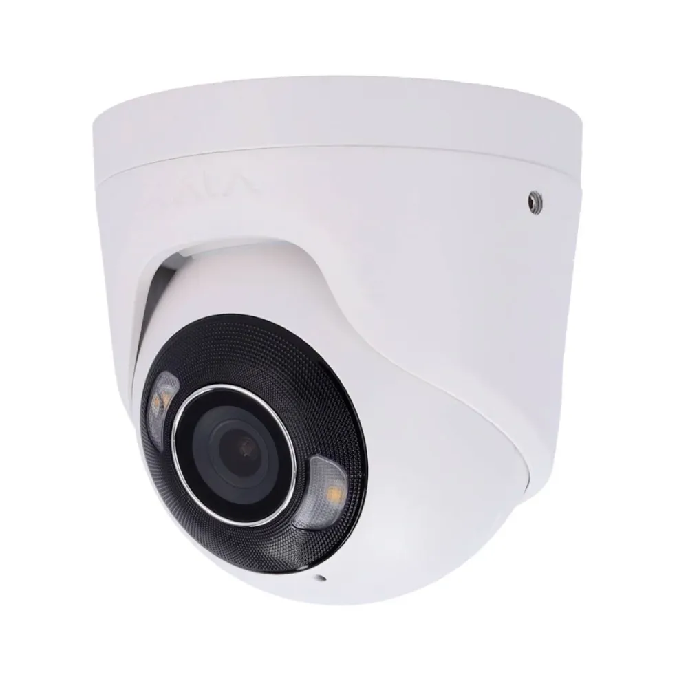 Câmara de Segurança IP Ajax Turret PoE 5MP 2.8mm IP65 IK08 Branca - AJ-TURRETCAM-5-HL-W