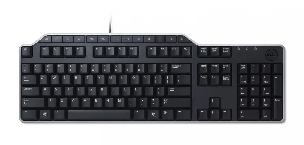 KB522 - Standard - Wired - USB - Membrane - QWERTY - Black 580-17667