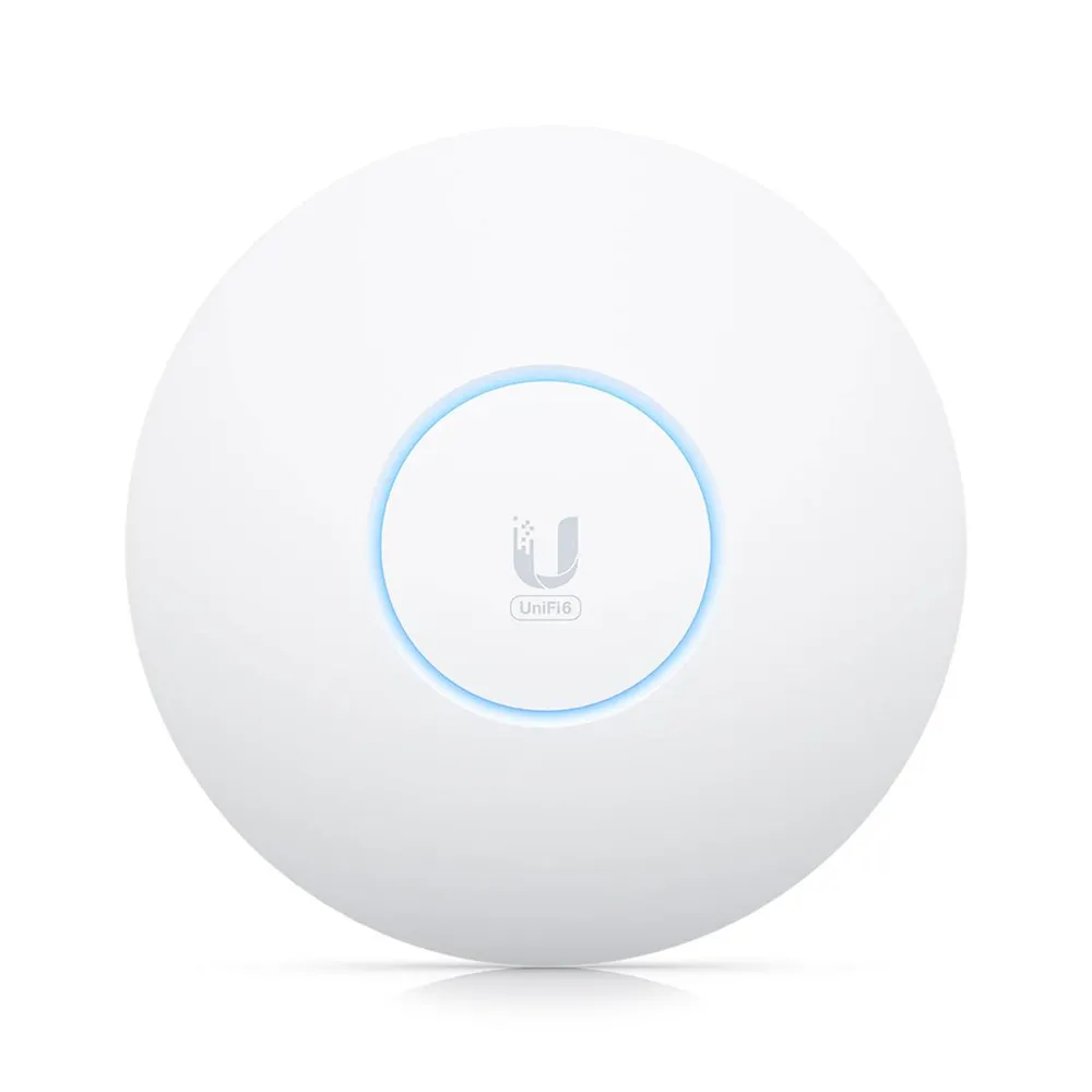 Access Point Ubiquiti U6 Enterprise WiFi 6E Tri-Band 4x4 MU-MIMO 2.5GbE PoE+ Ceiling Mount