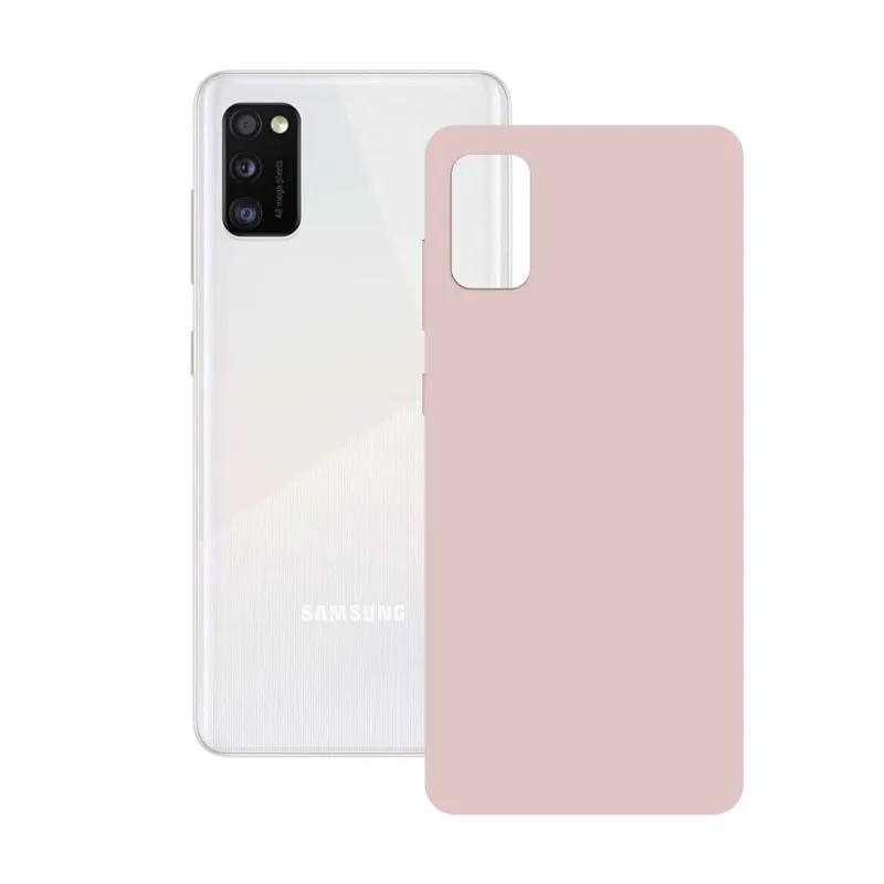 Ksix Silk Capa Rosa para Samsung Galaxy A41