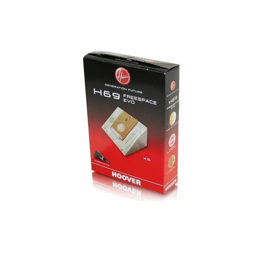 EMBALAGEM SACOS HOOVER P/ FREESPACE EVO - H69