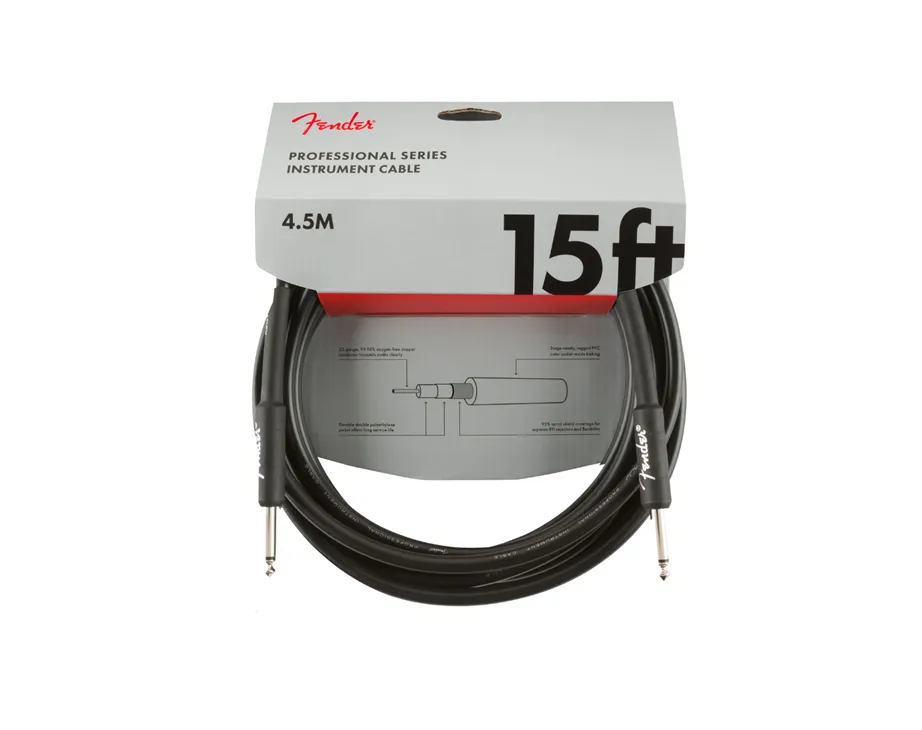 Cabo Instrumento Fender Professional Series 4,5mt