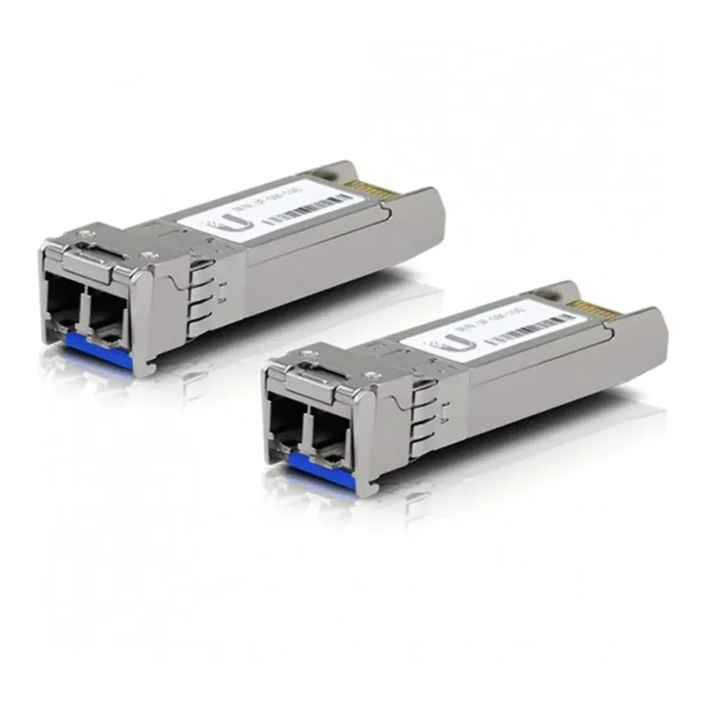 Módulos Transceivers Ubiquiti UFiber UACC-OM-SM-10G-D-2 (UF-SM-10G) (2 Unidades)