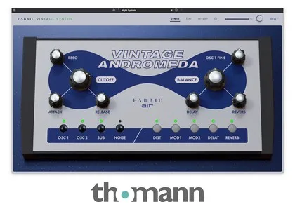 AIR Music Technology Fabric Vintage Andromeda