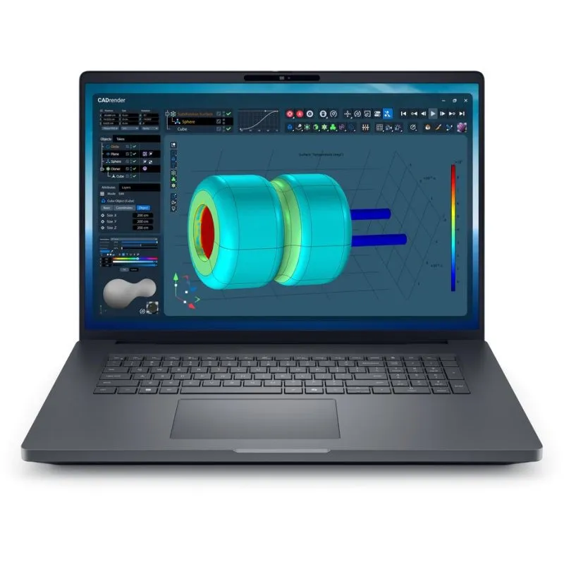 Portátil DELL Pro Max 18 Plus MB18250 18" Intel Core Ultra 9 32GB 1TB SSD RTX PRO 3000 Blackwell Windows 11 Pro