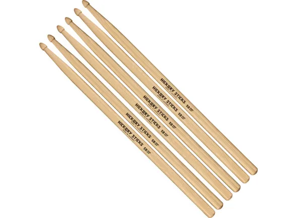 Meinl HICKORY STICKS, 5B, HEAVY DUTY, 3-PACK