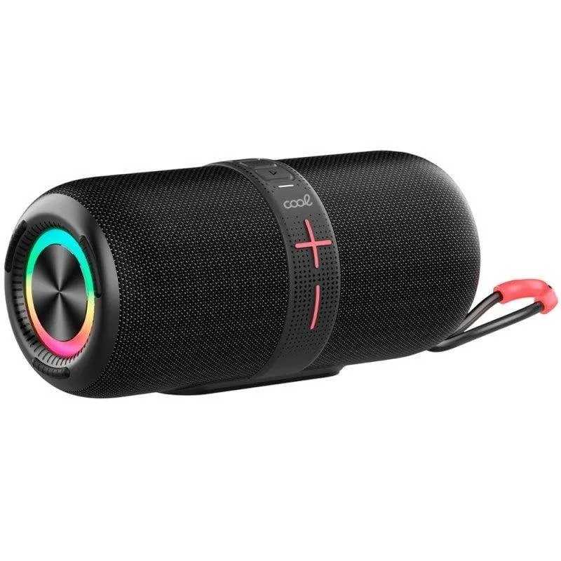 Altifalantes Cool Portátil Bluetooth 20W com leitor USB/MicroSD e iluminação LED