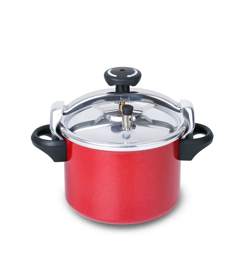 Panela de Pressão SILAMPOS Tradicional Alúminio (Vermelho - Apta para Indução - 6L )