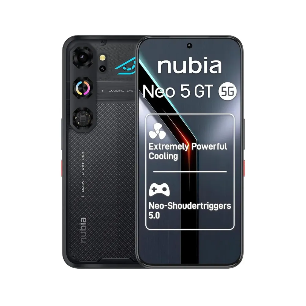 ZTE Nubia Neo 5 GT 5G 256GB/12GB Preto