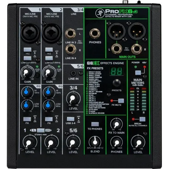 Mackie ProFX6v3