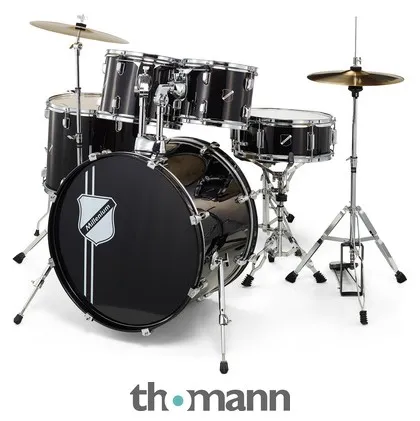 Millenium Focus 22 Drum Set Black