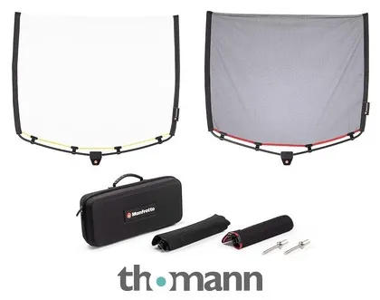 Manfrotto LL LR1911 Rapid Flag Kit