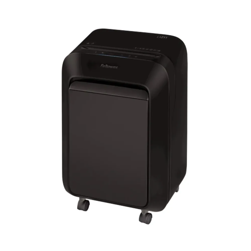 Máquina Destruidora Papel FELLOWES LX-211 microcorte preta