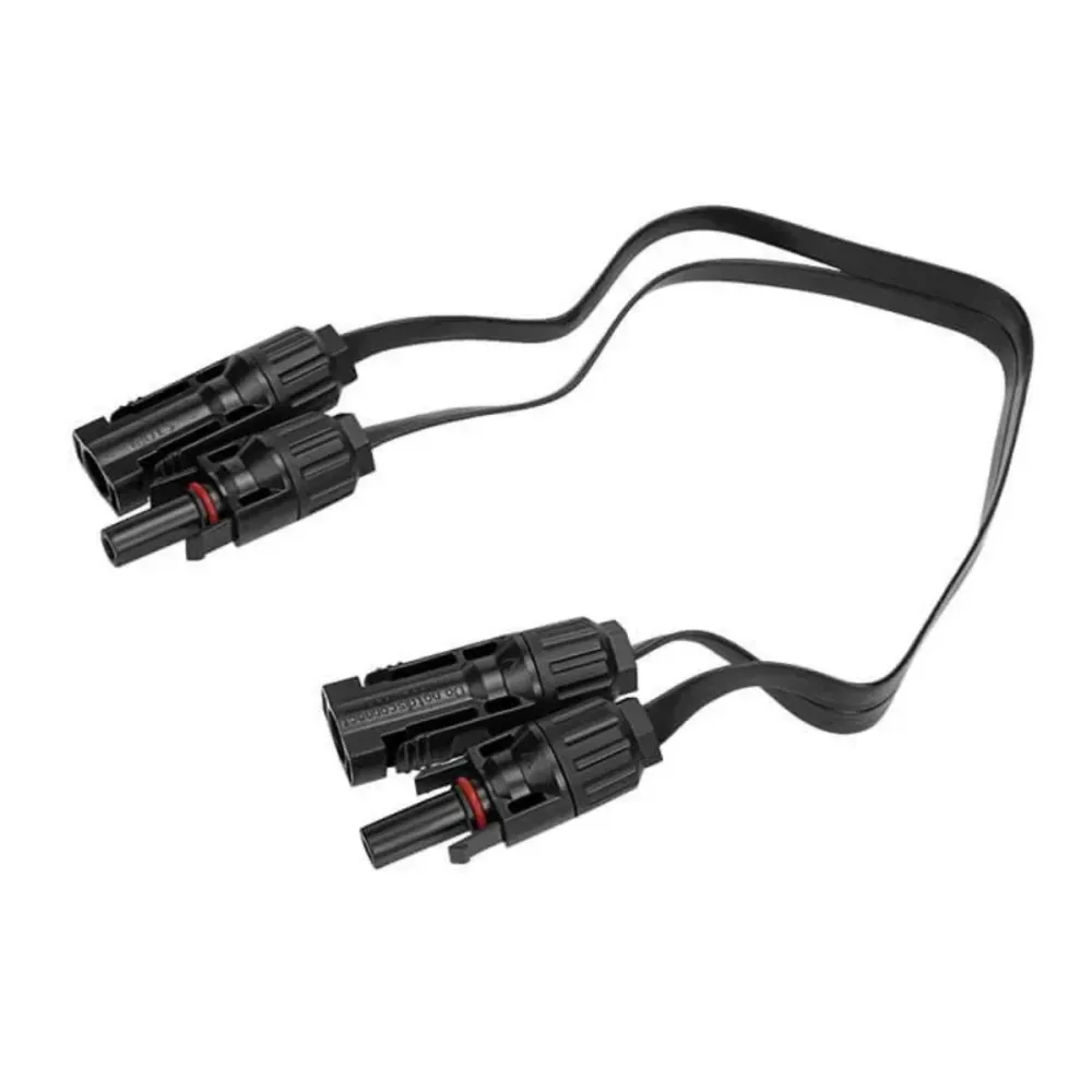 Cabo Super Flat MC4 EcoFlow 0.3m