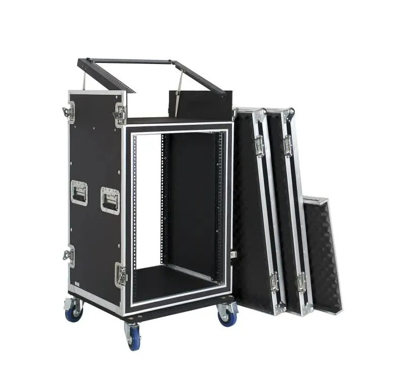 Mala de Transporte Rack 19 c/ Suporte Superior - FRM-170