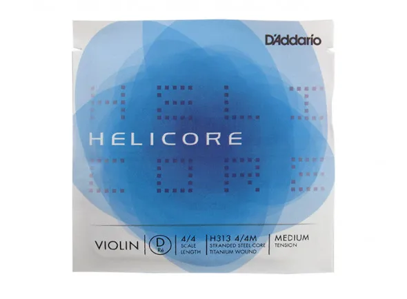 Daddario 4/4 Helicore H313 Medium D-Titanium wound steel core