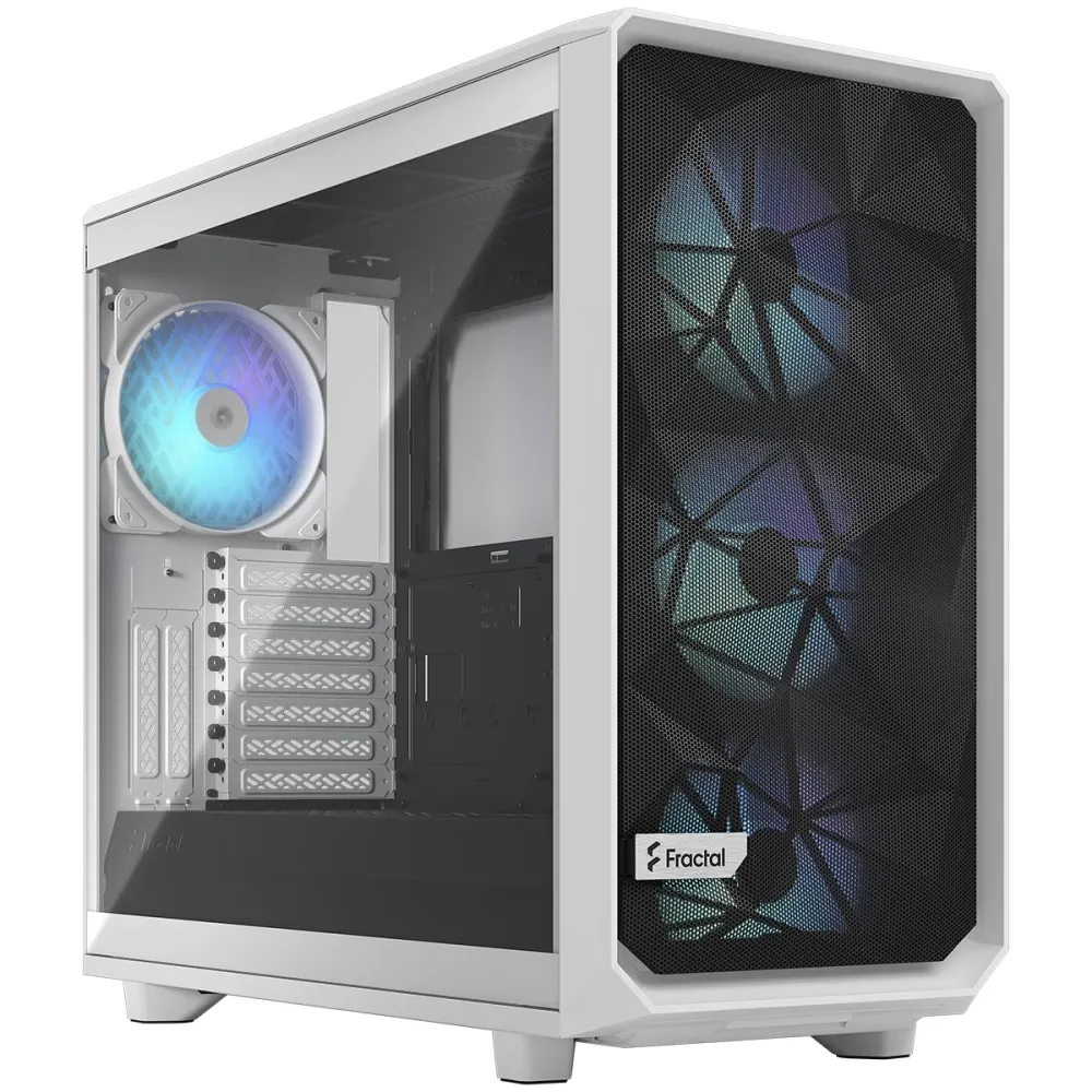 Caixa E-ATX Fractal Design Meshify 2 RGB White TG Clear Tint