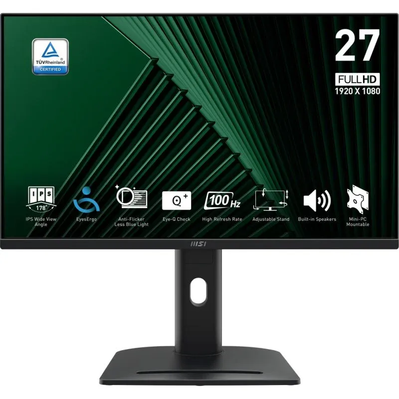 Monitor MSI PRO MP275PG 27" LED IPS FullHD 100Hz
