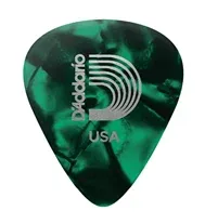 Palhetas Planet Waves 1CGP2 Classic Celluloide Green Pearl 10 UN
