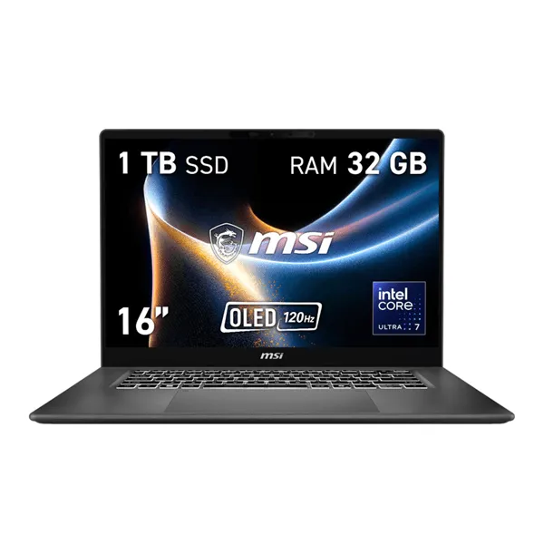 MSI Prestige 16-253ES U7-355 32GB 1TB W11H 16