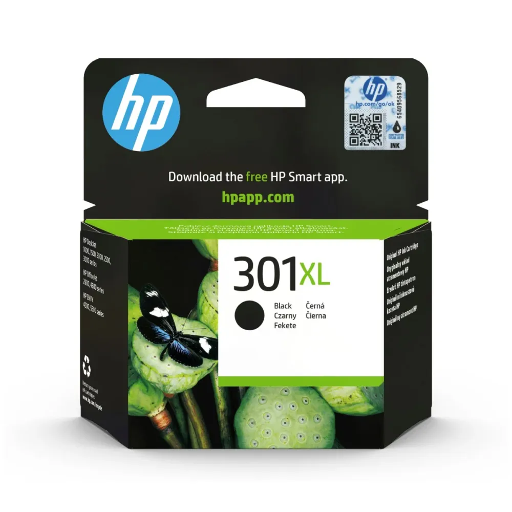 Tinteiro 301XL Preto HP