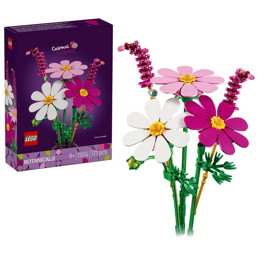LEGO Botanicals: Cosmos | Idades 9+ | 171 Peças | Item 11514