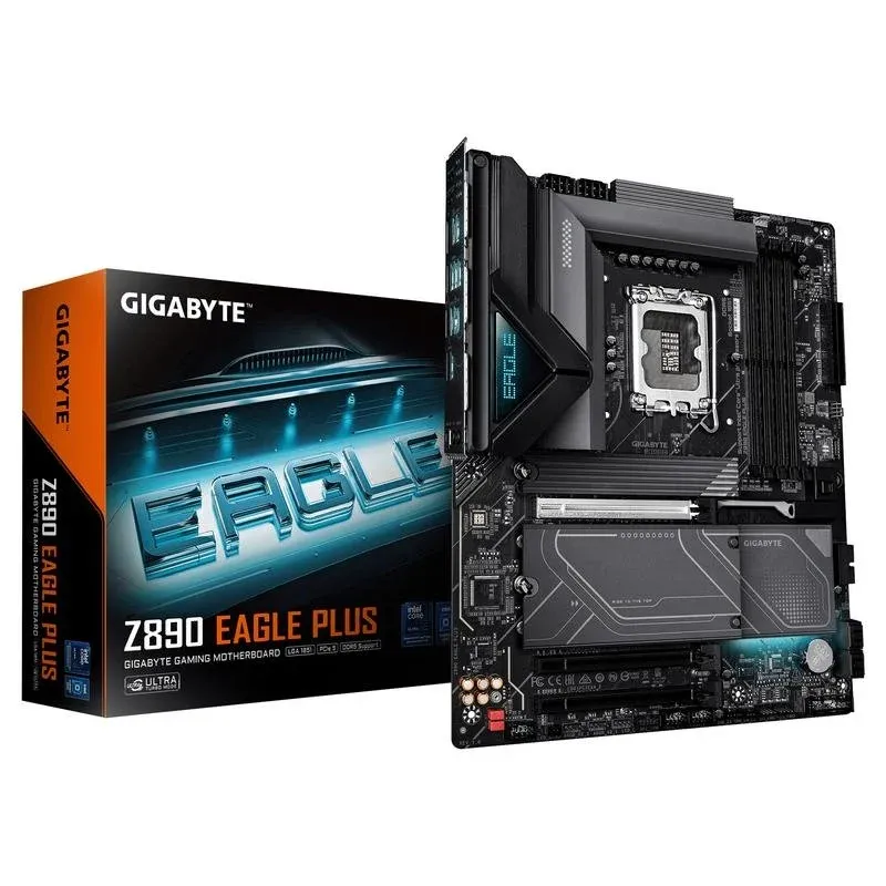 Motherboard GIGABYTE Z890 EAGLE PLUS Intel Z890 LGA1851 DDR5 ATX 2.5GbE USB4 PCIe 5.0 M.2