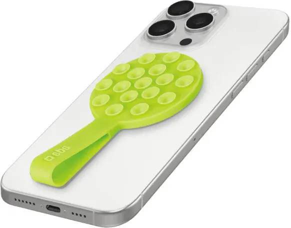 Suporte com Ventosa SBS com Pega de Segurança (Compatível com MagSafe - Verde)