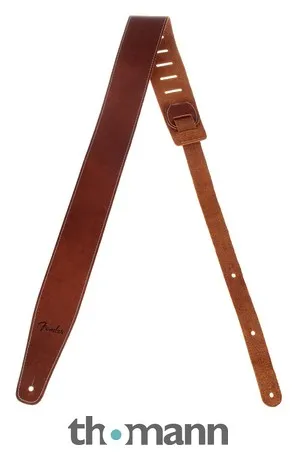 Fender Broken-in Leather Strap Tan