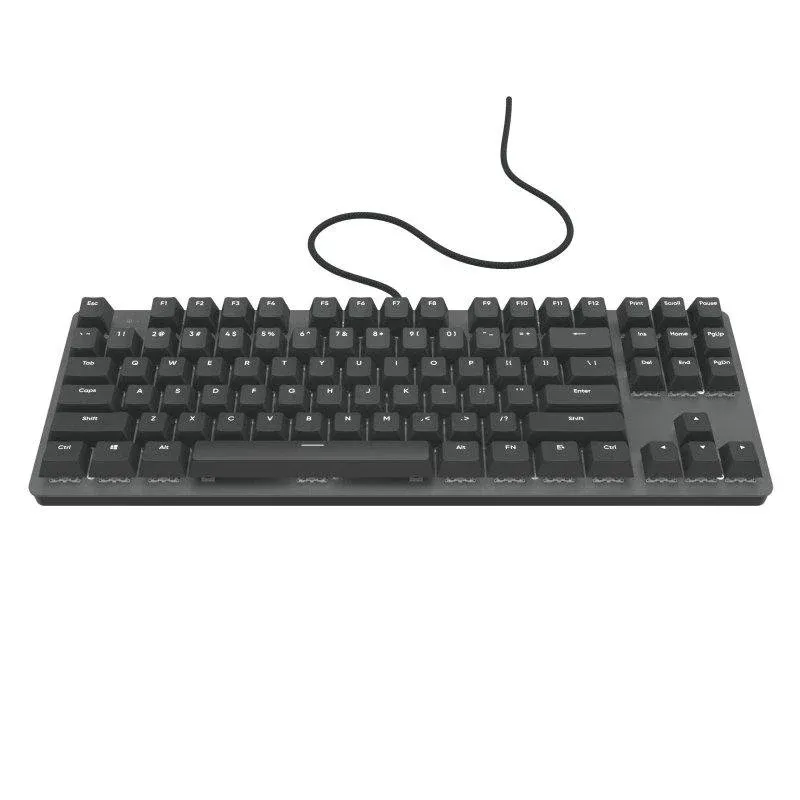 Teclado NUBI Nk87 Black mecânico TKL ANSI English Layout com RGB