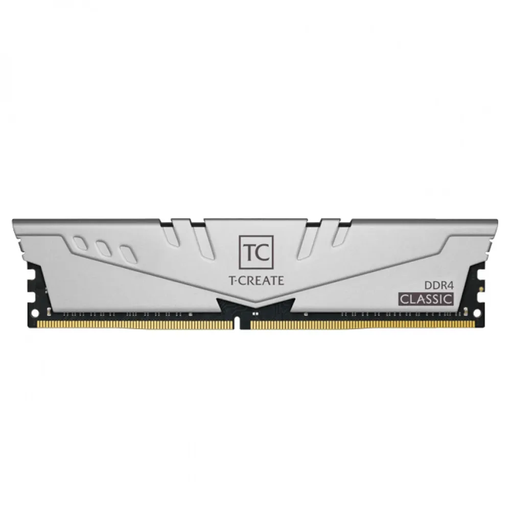 Memória Ram Dimm Team Group T-CREATE CLASSIC 64GB (2x32GB) DDR4 3200Mhz CL22 Silver