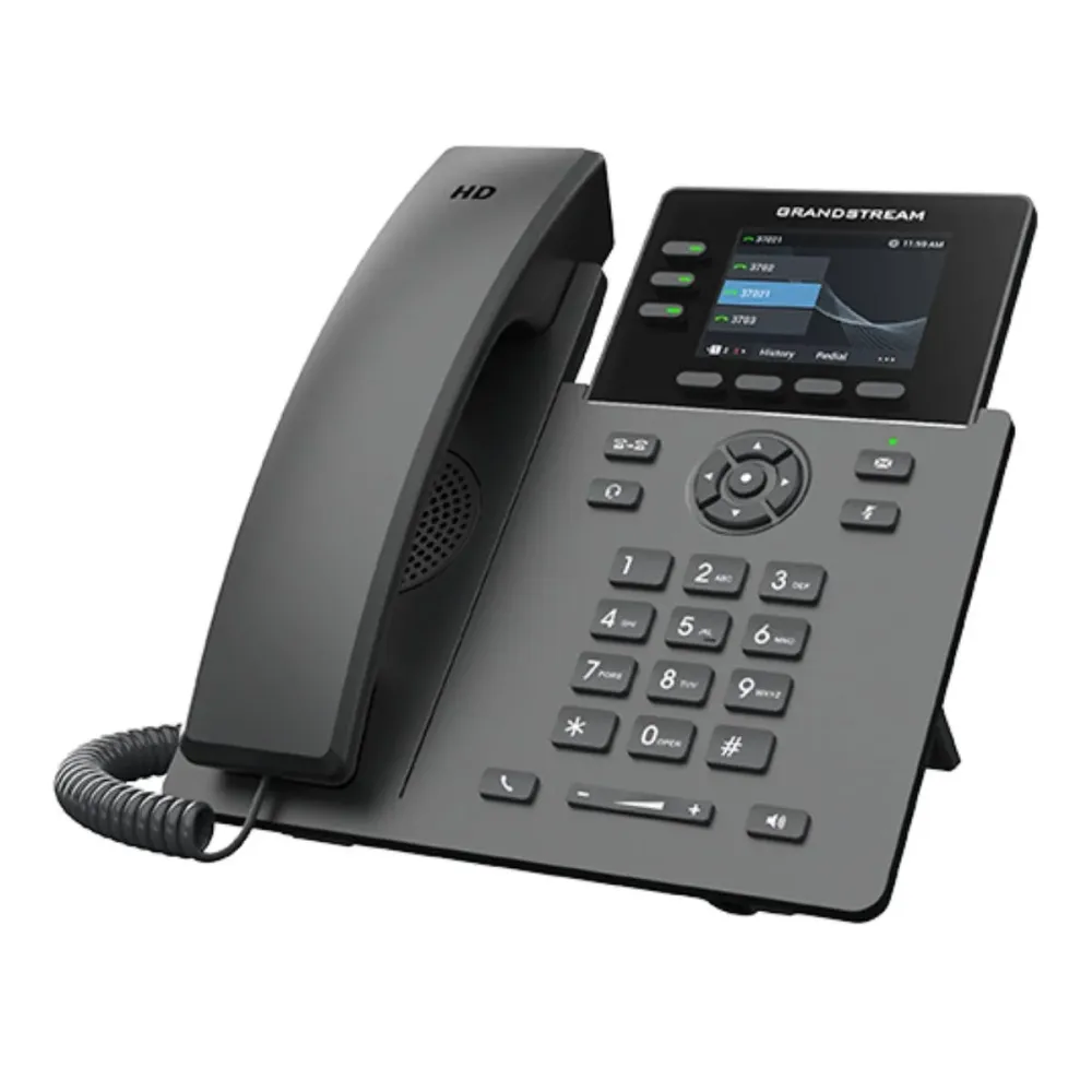 Telefone IP Grandstream GRP2611G PoE Preto