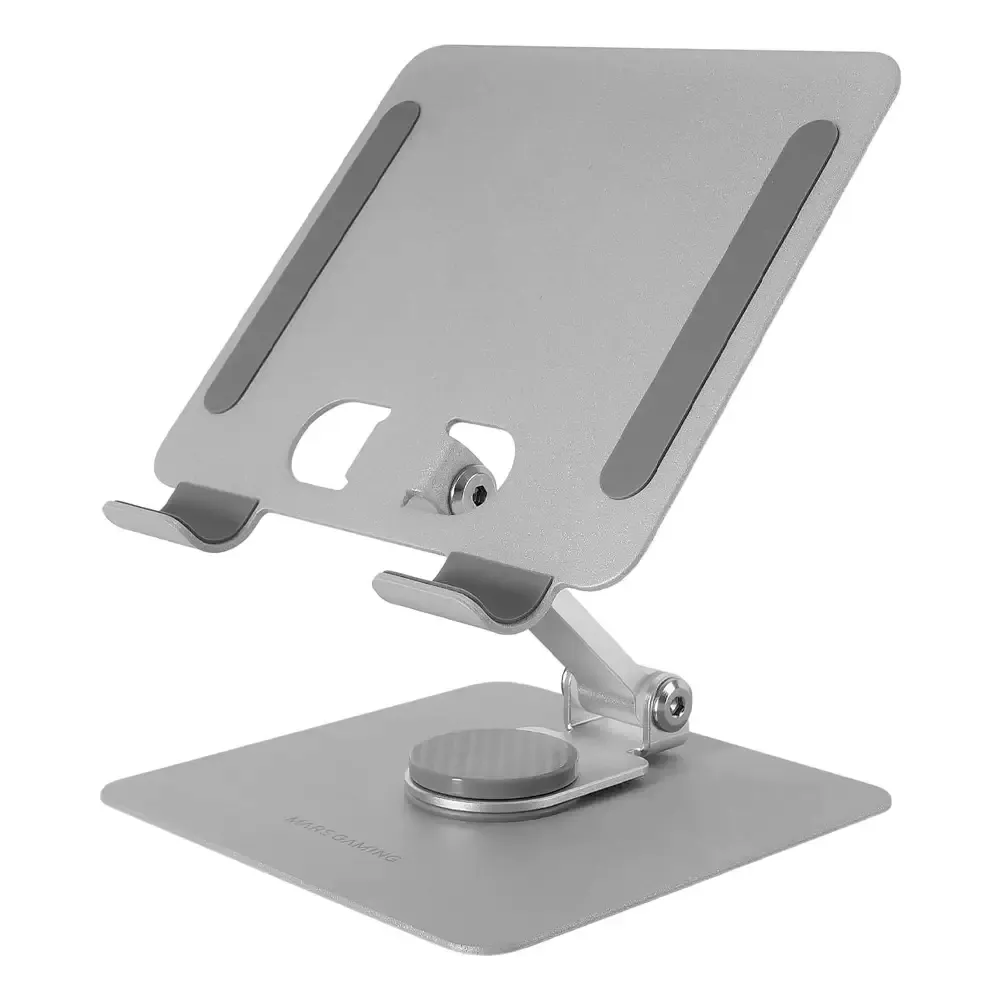 Suporte Mars Gaming MA-RST para Tablet/Portátil Ajustável Prateado
