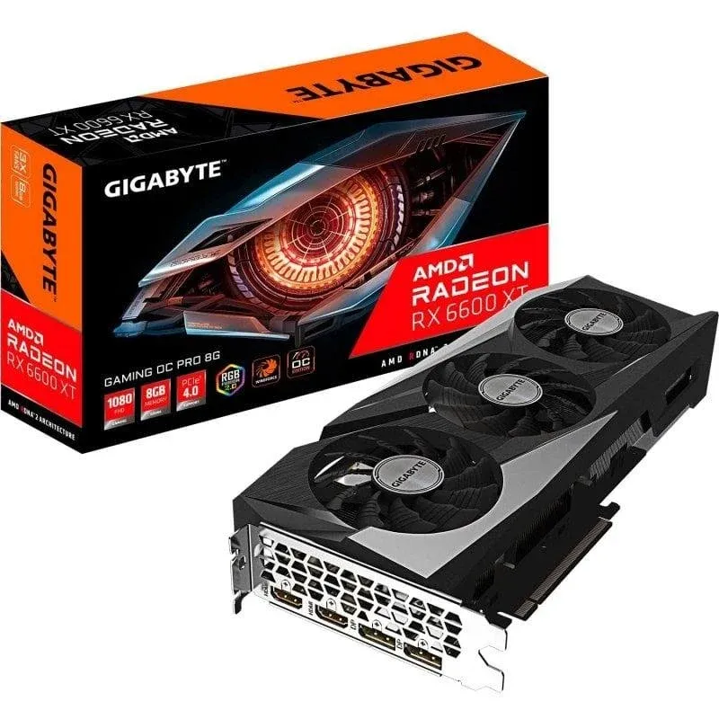 Placa gráfica Gigabyte Radeon RX 6600 XT GAMING OC PRO 8GB GDDR6
