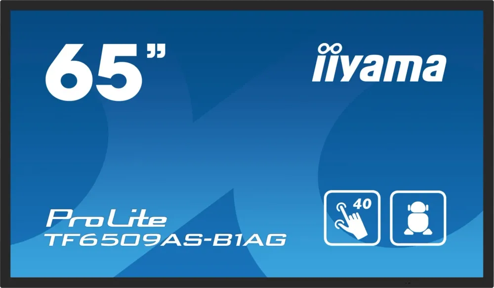 iiyama TF6539AS-B1AG ecrã de sinalização Design de TF6539AS-B1AG
