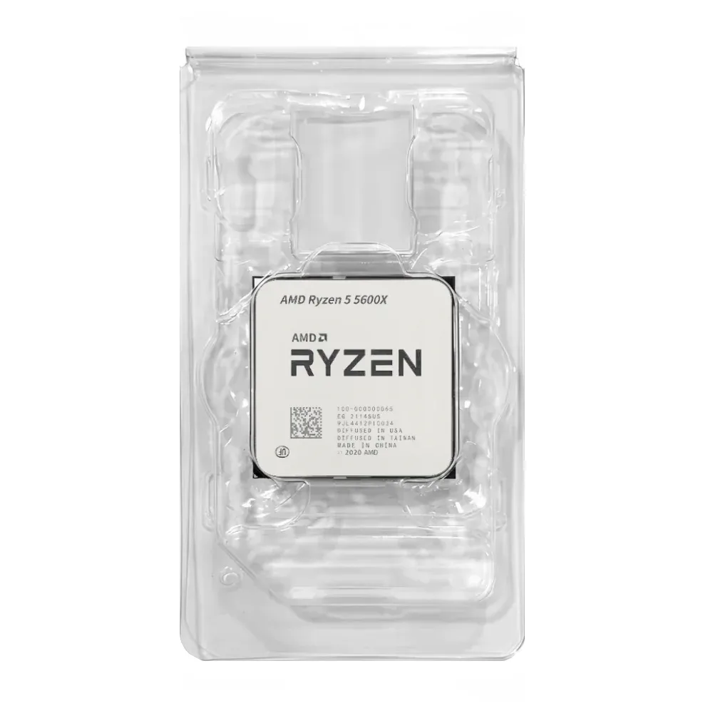 Processador AMD AM4 Ryzen 5 5600x 6-Core 3.7/4.6GHz TRAY