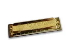 Harmónica Hohner 1896/20 GOLD Marine Band “1896-1996” C