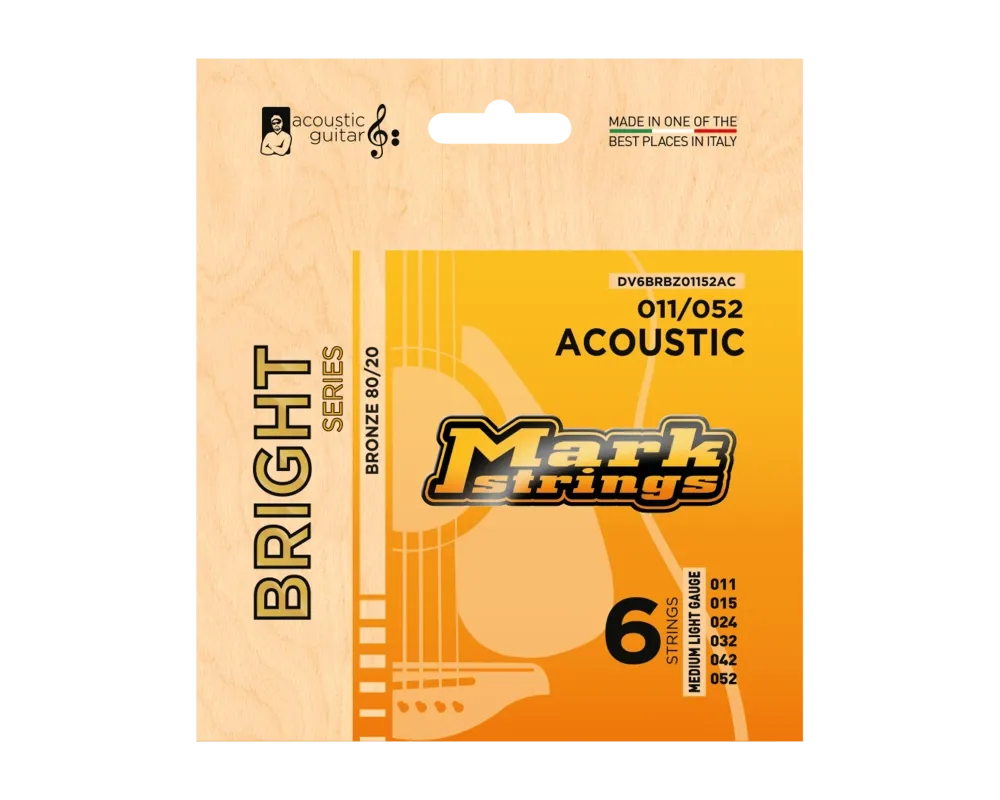 Markbass Bright 011-052 Bronze 80/20 Acoustic Guitar