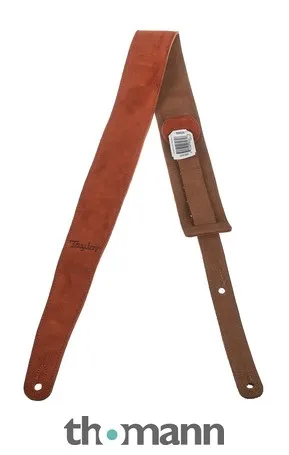 Taylor All-Suede Guitar Strap Honey G