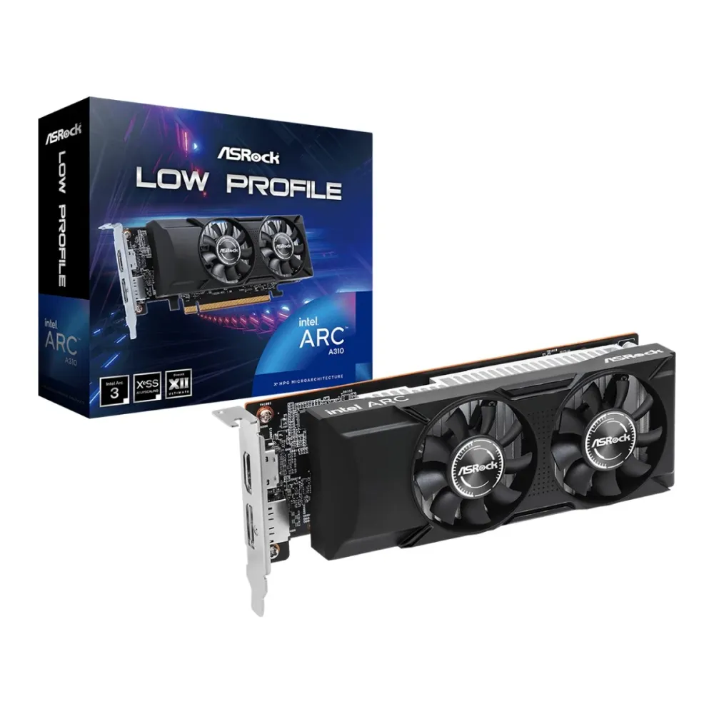 Placa Gráfica AsRock Intel Arc A310 4GB GDDR6
