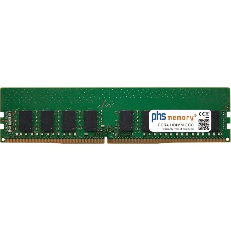 Memória RAM PHS-memory QNAP 32GB DDR4 3200MHz ECC 288 pinos 1,2V