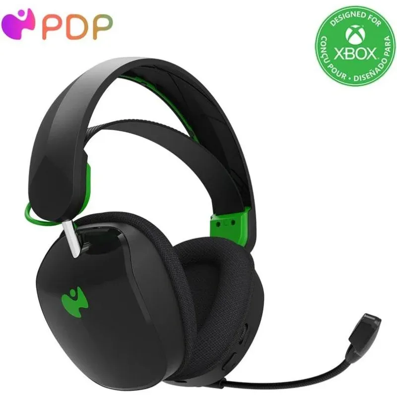 PDP Xbox Phantom Black Headset Sem Fios Bluetooth com 40 Horas de Autonomia