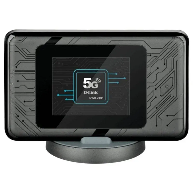 Router D-Link DWR-2101 5G WiFi 6 1,6Gbps Portátil Ecrã LCD Gigabit Ethernet