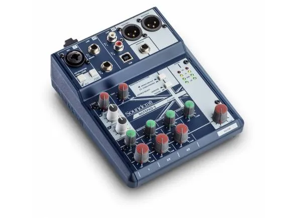 Mesa Mistura s/ Efeitos Soundcraft NotePad 5