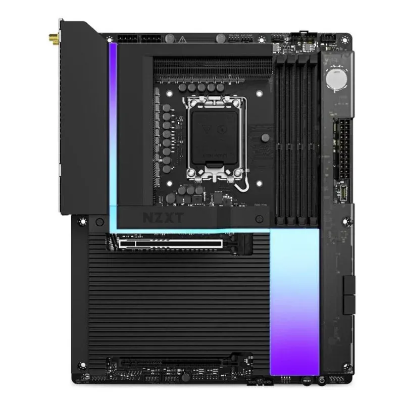 Motherboard NZXT N9 Z890 Intel Z890 LGA1851 DDR5 ATX WiFi 7 5GbE RGB Thunderbolt